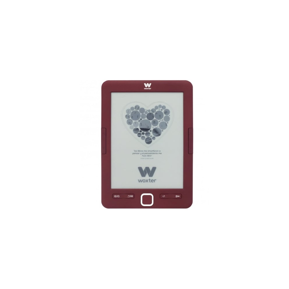 Libro Electrónico Ebook Woxter Scriba 195/ 6'/ Tinta Electrónica/ Rojo | E-Books
