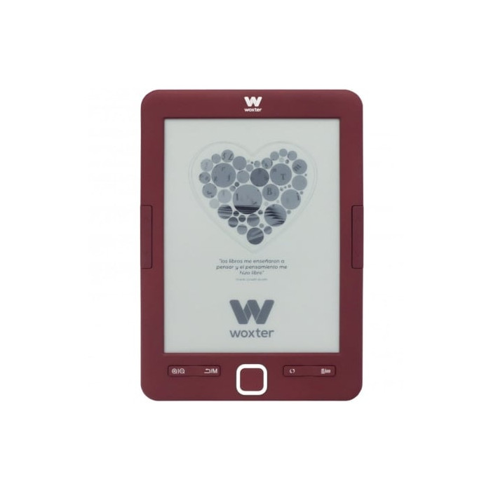 Libro Electrónico Ebook Woxter Scriba 195/ 6'/ Tinta Electrónica/ Rojo | E-Books