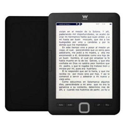 Libro electrónico Ebook Woxter Scriba 195/ 6'/ tinta electrónica/ Negro | E-Books