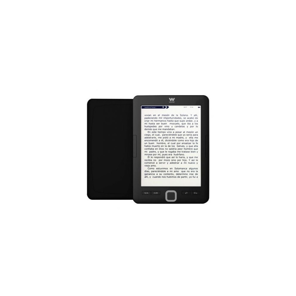 Libro electrónico Ebook Woxter Scriba 195/ 6'/ tinta electrónica/ Negro | E-Books
