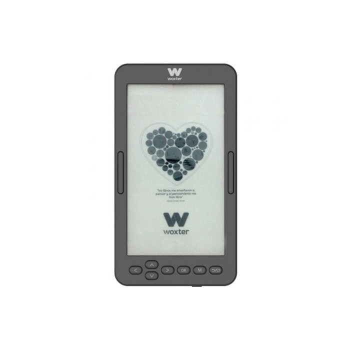 Libro Electrónico Ebook Woxter Scriba 195 S/ 4.7'/ Tinta Electrónica/ Negro | E-Books
