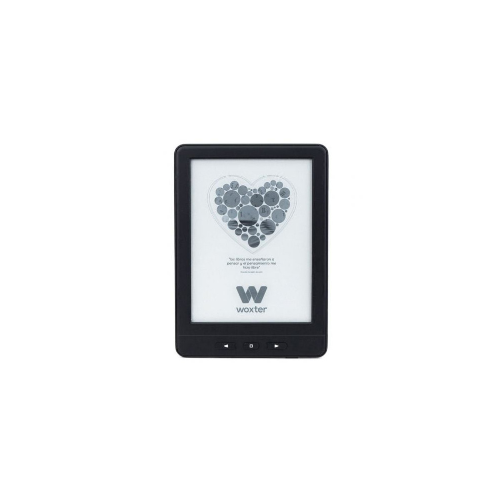 Libro Electrónico Ebook Woxter Scriba Paperlight TP/ 6' tactil retroiluminado Tinta Electrónica/ Negro | E-Books