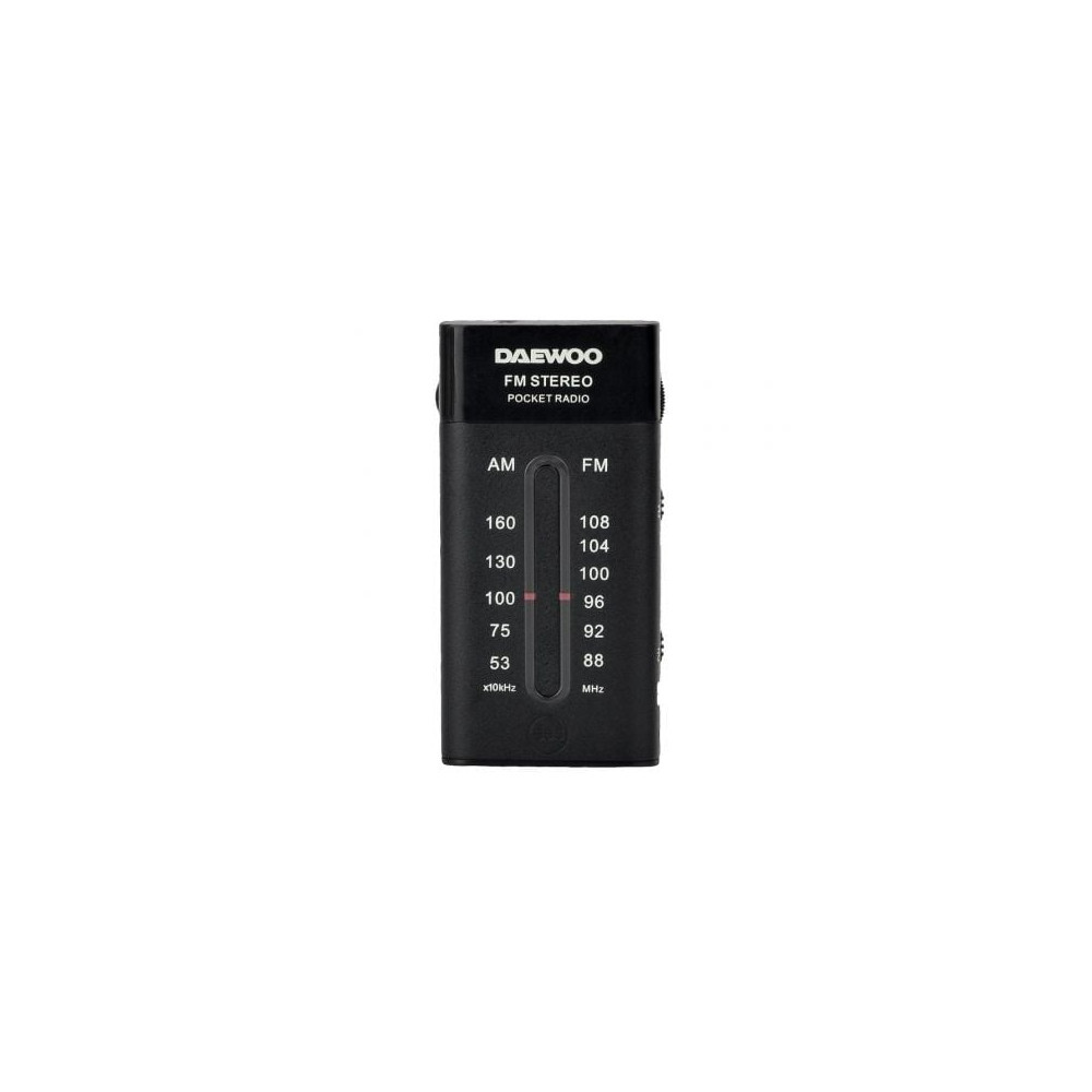 Radio Portátil Daewoo DW1109/ a Pilas/ Negra | Radios