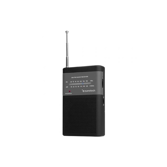 Radio Portátil Sunstech RPS42BLISBK/ Negra | Radios
