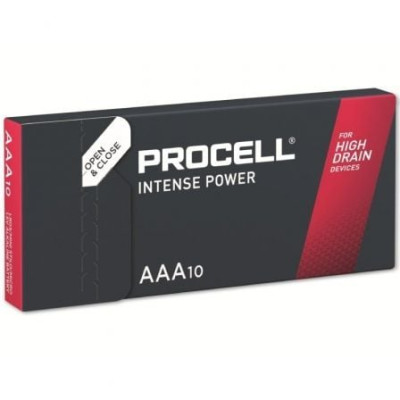 Pack de 10 Pilas AAA L03 Duracell PROCELL DURINTLR3C10/ 1.5V/ Alcalinas | Pilas