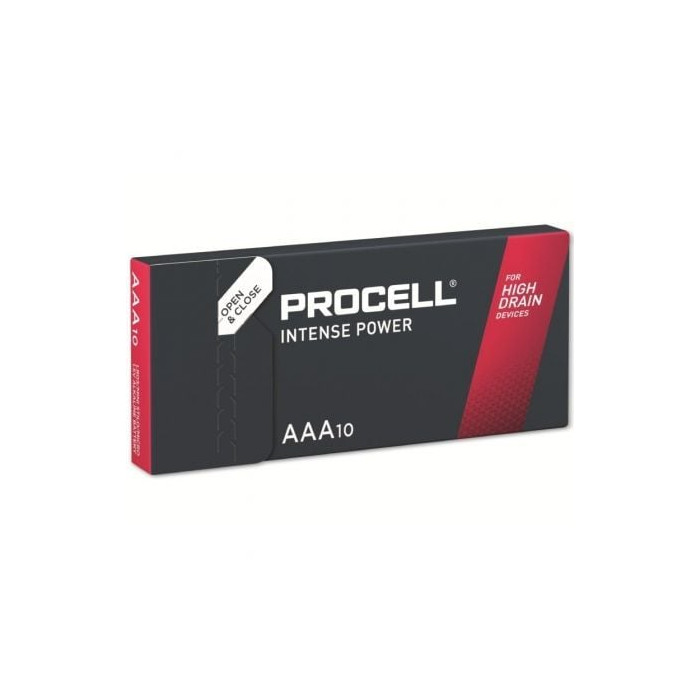 Pack de 10 Pilas AAA L03 Duracell PROCELL DURINTLR3C10/ 1.5V/ Alcalinas | Pilas