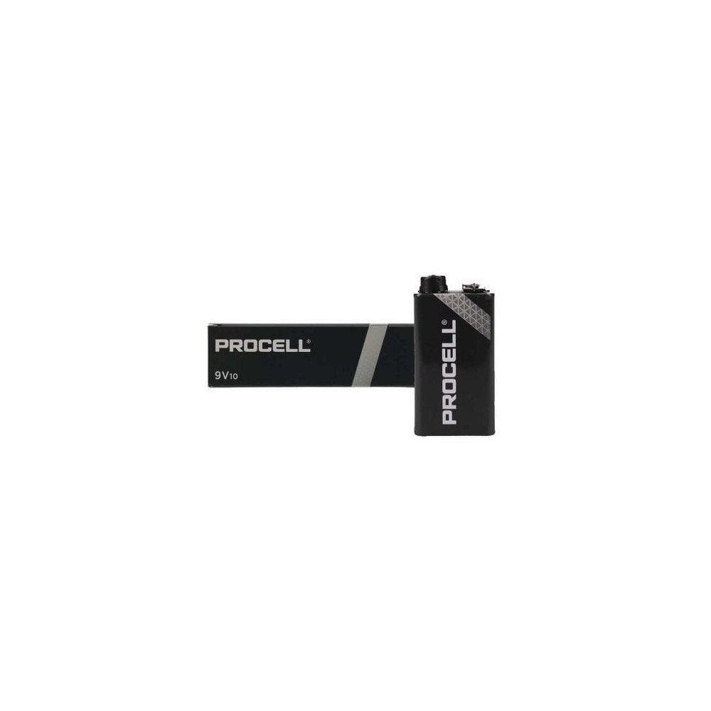 Pack de 10 Pilas Duracell PROCELL ID1604IPX10/ 9V/ Alcalinas | Pilas