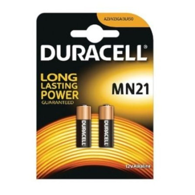 Pack de 2 Pilas 3LR50 Duracell MN21/ 12V/ Alcalinas | Pilas