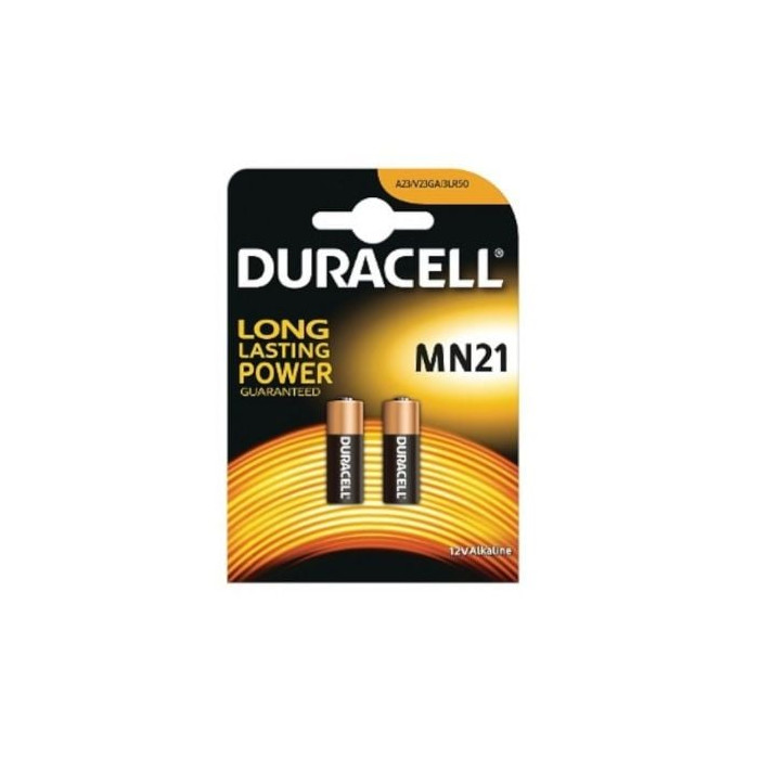 Pack de 2 Pilas 3LR50 Duracell MN21/ 12V/ Alcalinas | Pilas
