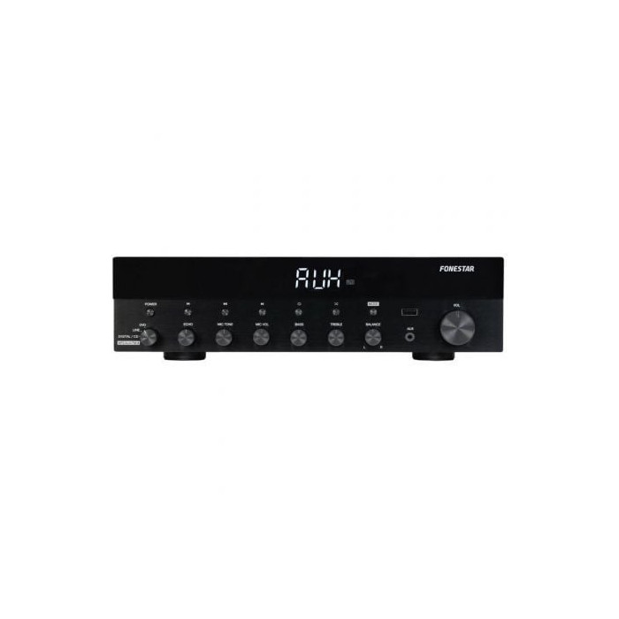 Amplificador estéreo Fonestar AS-6060/ 120W | Minicadenas