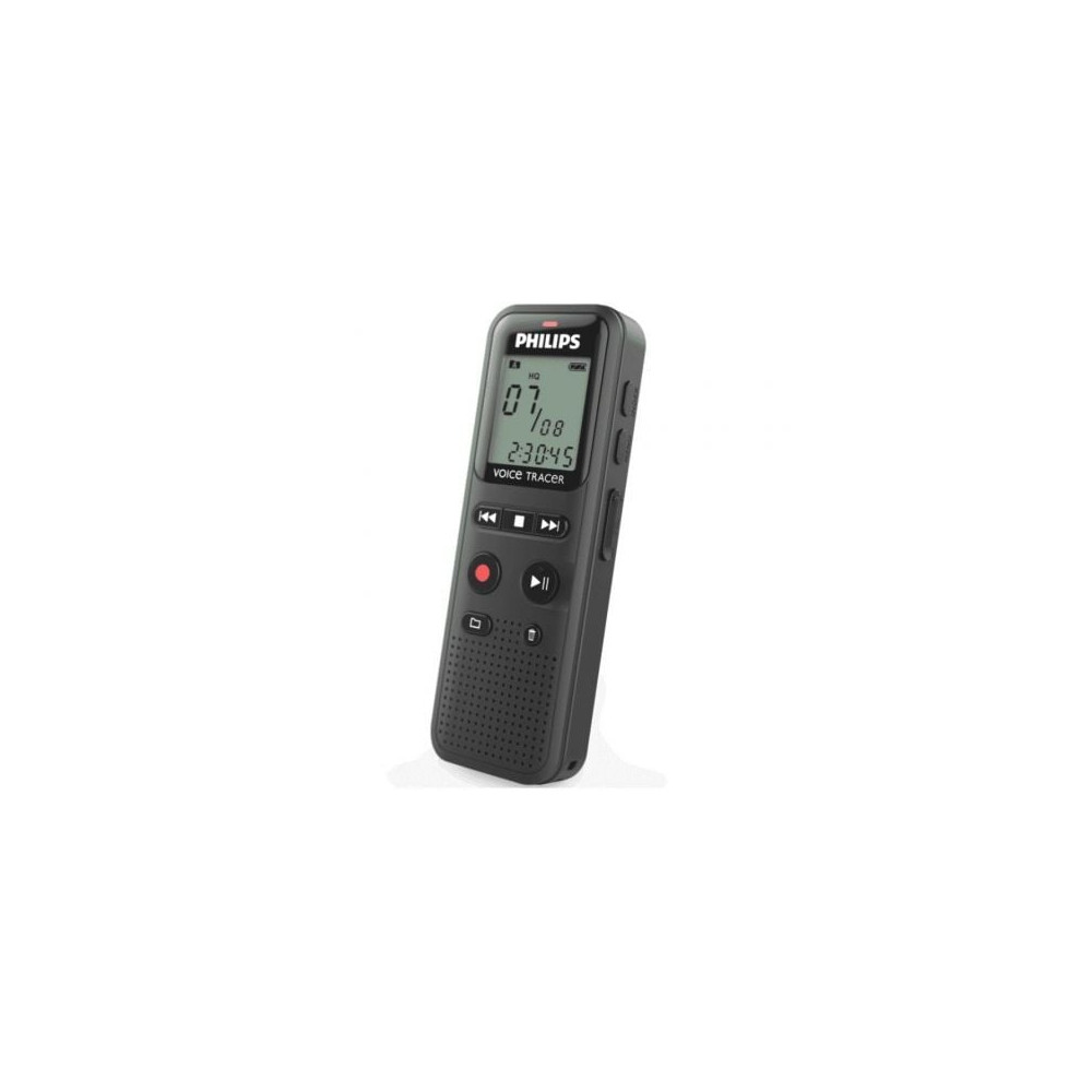 Grabadora de Voz Philips VoiceTracer DVT1160/ 8kHz/ Negro | Grabadoras de Voz