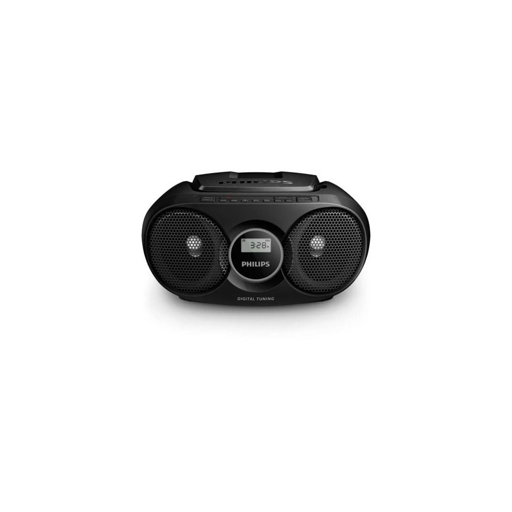 Radio CD Philips AZ215B/12/ 3W/ a Pilas/ Negra | Radios
