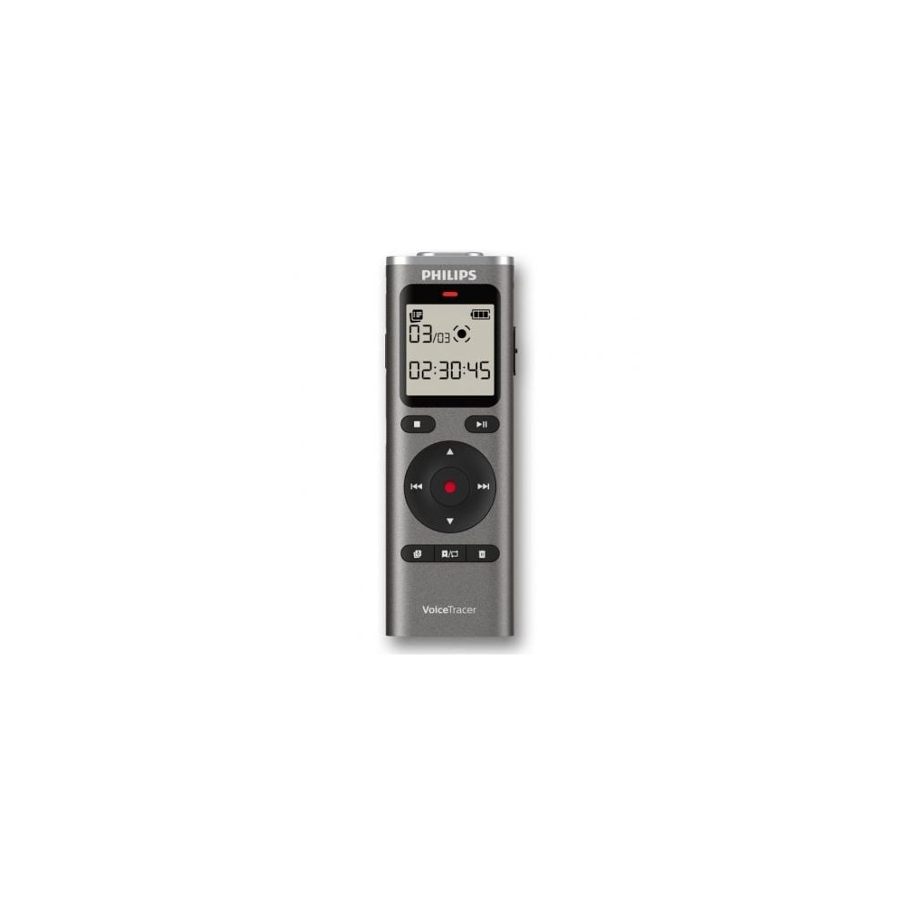 Grabadora de Voz Philips VoiceTracer DVT1170/ 20kHz/ Plata | Grabadoras de Voz
