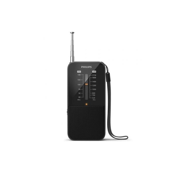 Radio Portátil Philips TAR1509/ a Pilas/ Negra | Radios