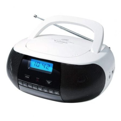 Radio CD Sunstech CRUSM400WT/ con Cable/ Blanca | Radios