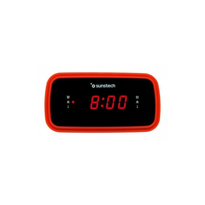 Despertador Sunstech FRD60RD/ Radio FM | Despertadores