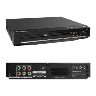 Reproductor DVD Sunstech DVPMH225BK | DVD/BluRay