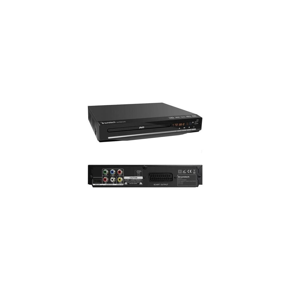 Reproductor DVD Sunstech DVPMH225BK | DVD/BluRay