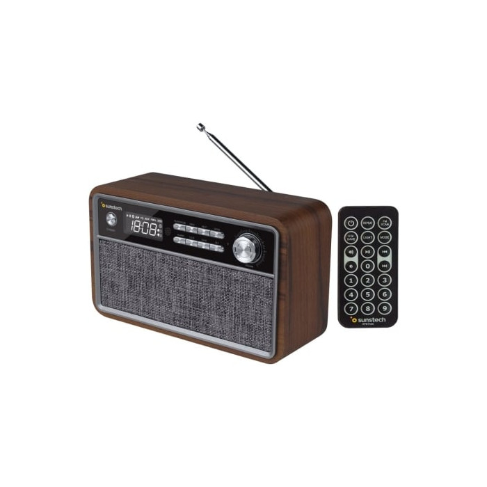 Radio Vintage Sunstech RPBT500/ Madera | Radios