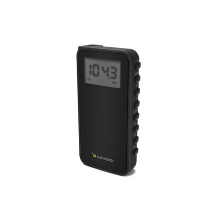 Radio Portátil Sunstech RPD23/ a Pilas/ Negra | Radios