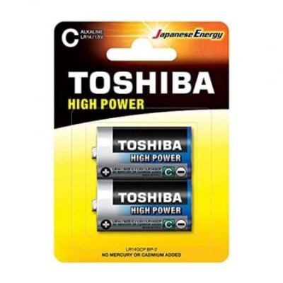 Pack de 2 Pilas C 2 Toshiba LR14/ 1.5V/ Alcalinas | Pilas