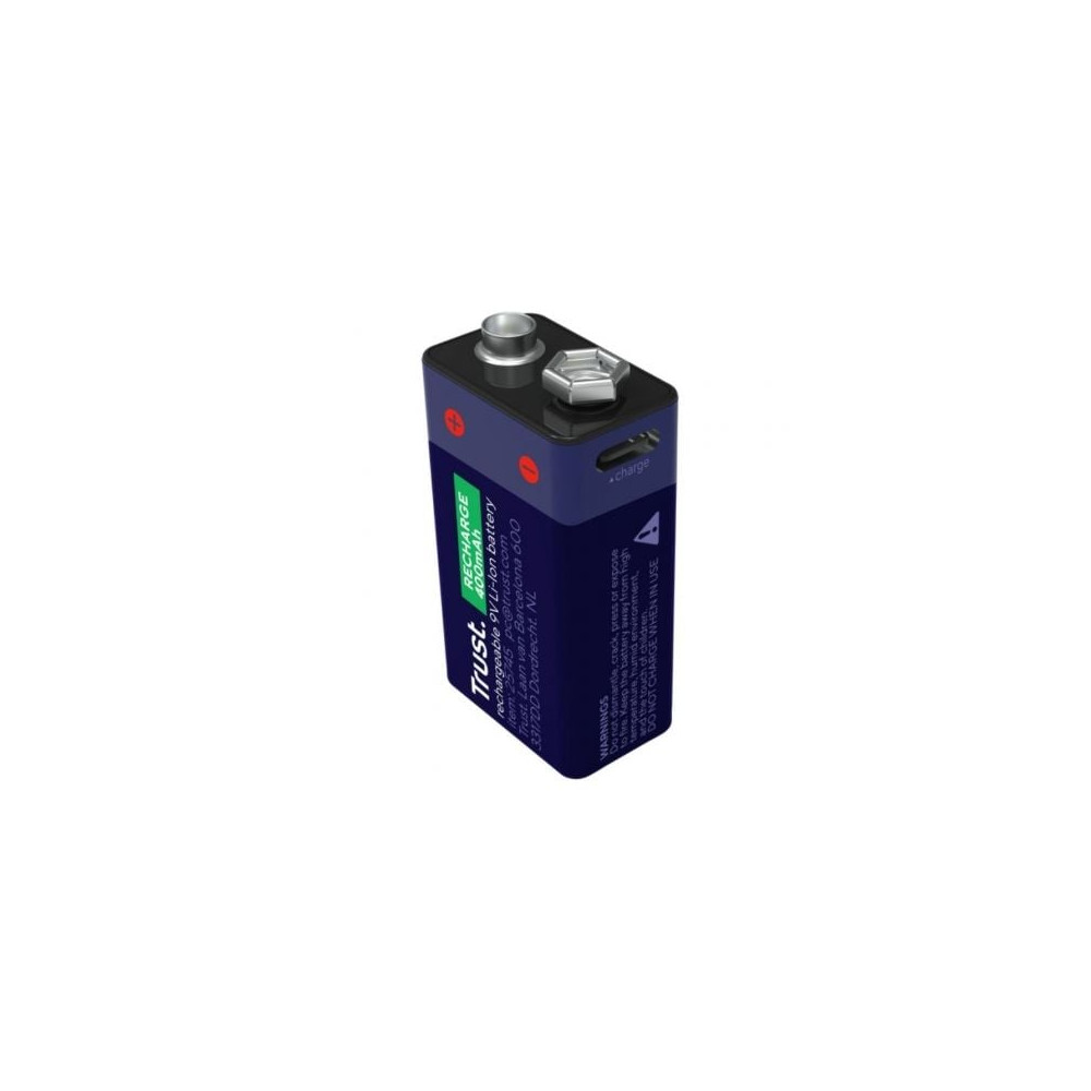 Pilas 6LR61 Trust 25745/ 9V/ Recargables | Pilas
