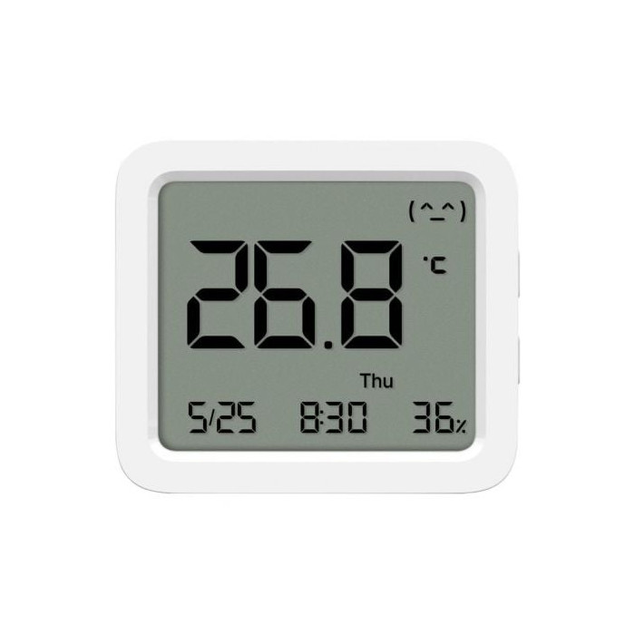 Monitor de Temperatura y Humedad Xiaomi Mi Temperature and Humidity Monitor 3 | Estaciones