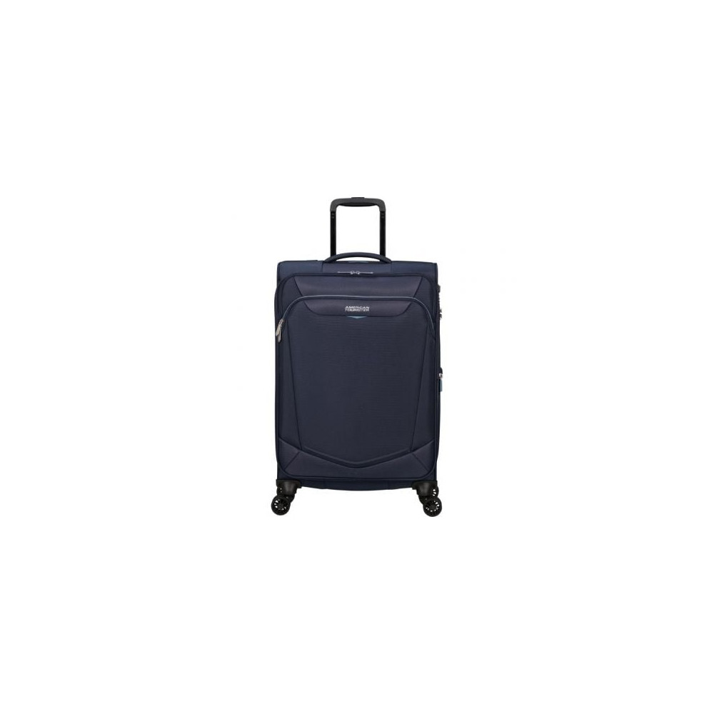 Maleta Mediana American Tourister SummerRide Spinner 69cm/ 69x43x29cm/ 4 Ruedas/ Azul Marino | Maletas