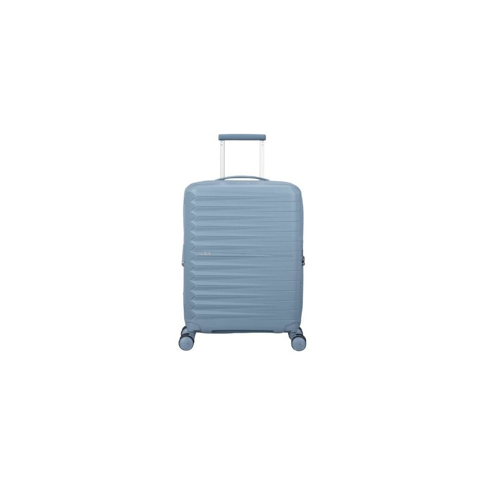 Maleta de Cabina American Tourister FastForward Spinner Expansible 55cm/ 55x40x23cm/ 4 Ruedas/ Azul | Maletas