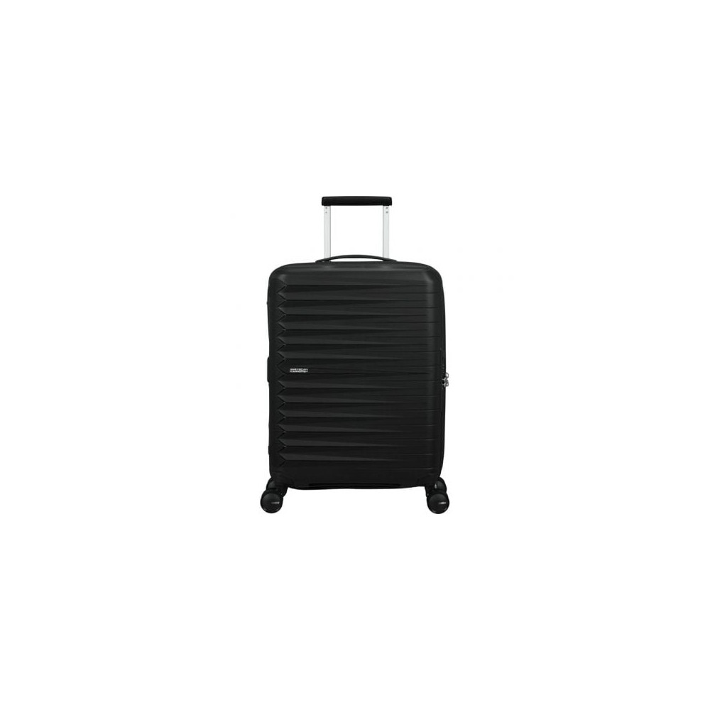 Maleta de Cabina American Tourister FastForward Spinner Expansible 55cm/ 55x40x23cm/ 4 Ruedas/ Negro | Maletas