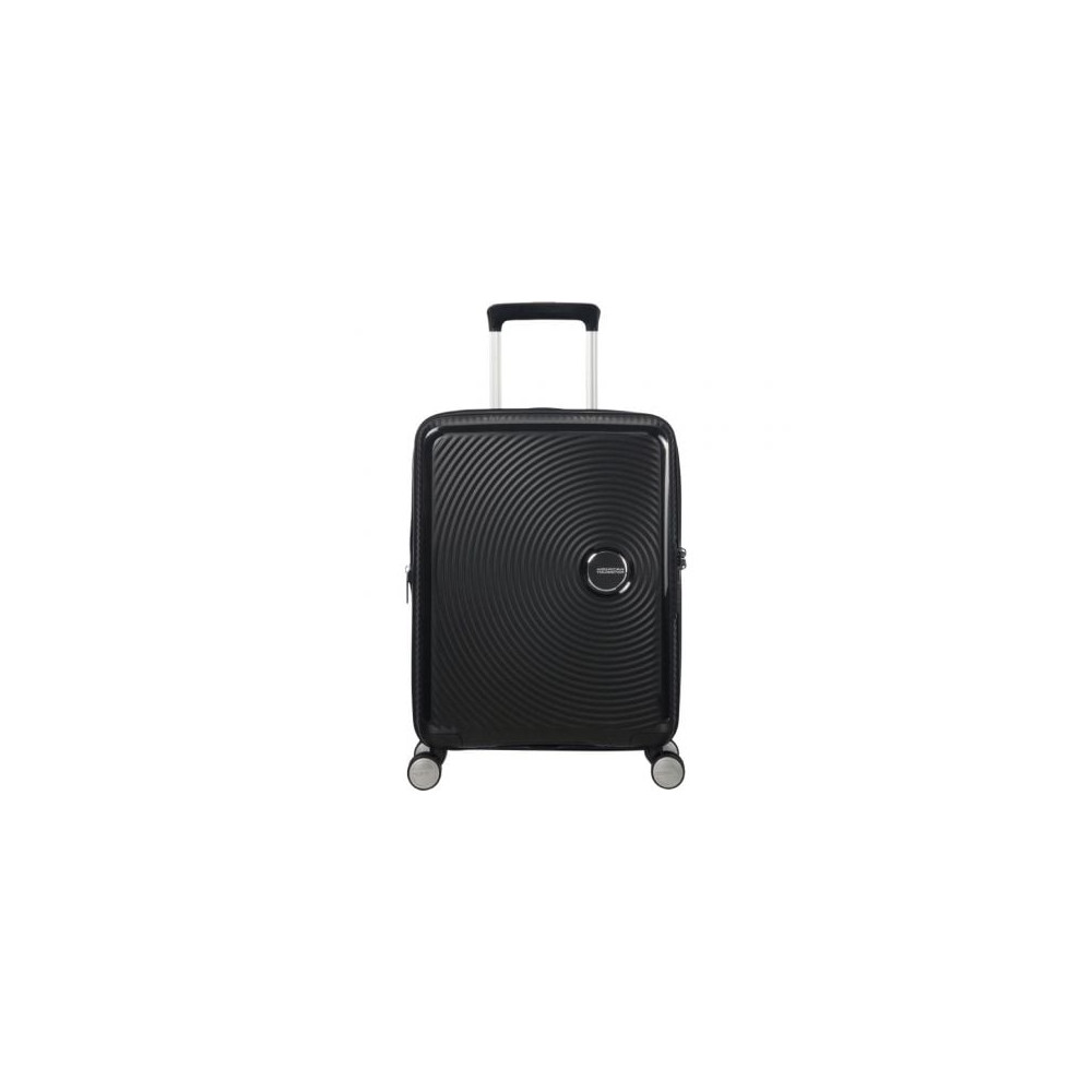Maleta de Cabina American Tourister SoundBox Spinner 55cm/ 55x40x20cm/ 4 Ruedas/ Negra | Maletas