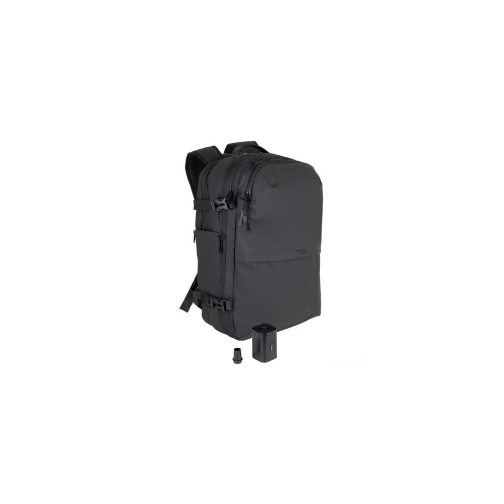 Mochila TooQ TQBP-V101-BK/ Capacidad 30-55L/ Negra/ Incluye Bomba de Aire | Maletas
