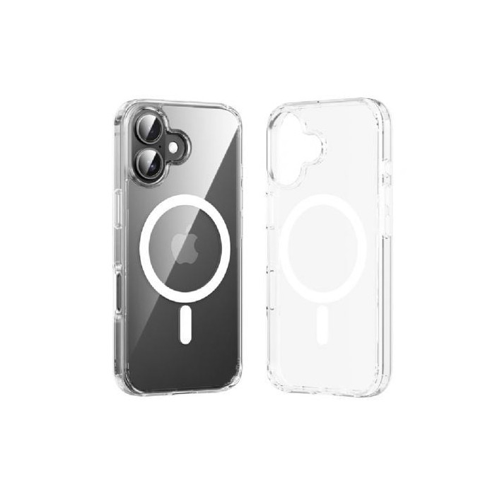 Funda Dura con Magsafe Vention KUGT0-40/ Compatible con iPhone 16 Pro Max/ Transparente | Fundas Smartphones