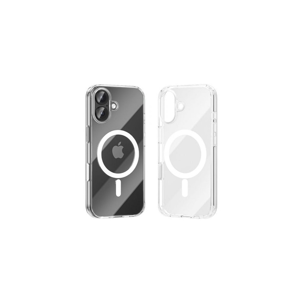 Funda Dura con Magsafe Vention Concise Impact KVBTCB-10/ Compatible con iPhone 17/ Transparente | Fundas Smartphones