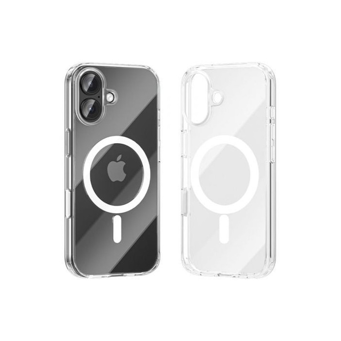 Funda Dura con Magsafe Vention Concise Impact KVBTCB-10/ Compatible con iPhone 17/ Transparente | Fundas Smartphones