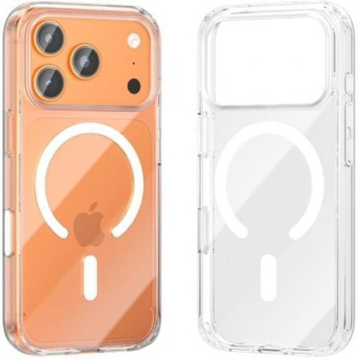 Funda Dura con Magsafe Vention Concise Impact KVBTCB-30/ Compatible con iPhone 17 Pro/ Transparente | Fundas Smartphones