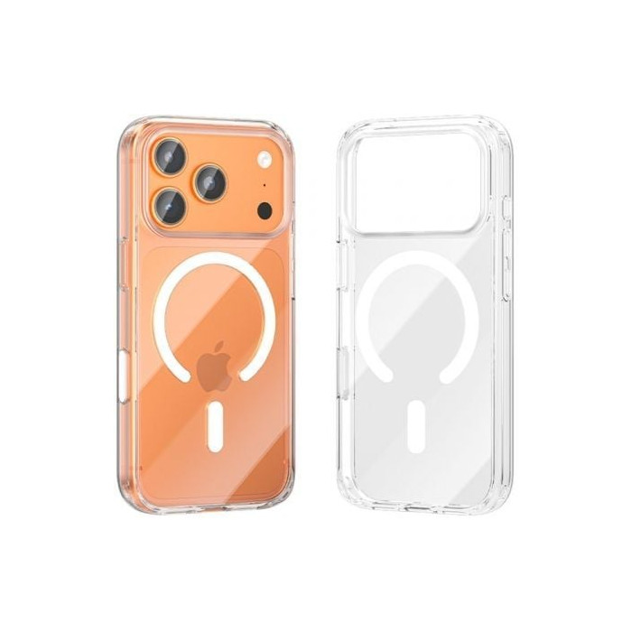 Funda Dura con Magsafe Vention Concise Impact KVBTCD-40/ Compatible con iPhone 17 Pro Max/ Transparente | Fundas Smartphones
