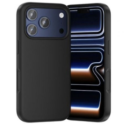 Funda Silicona con Magsafe Vention KVCBCB-30/ Compatible con iPhone 17 Pro/ Negra | Fundas Smartphones