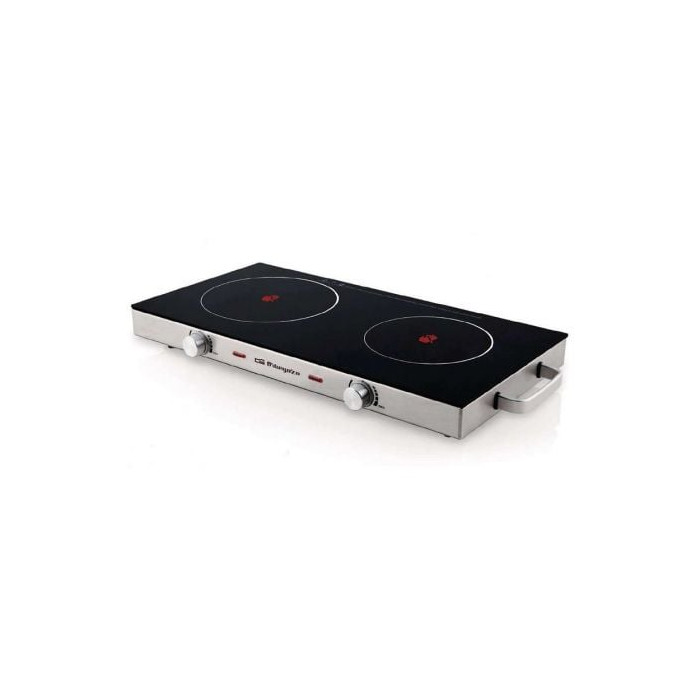 Vitrocerámica Orbegozo PCE6000/ 2 placas 170 y 205mm/ 1000W - 1800W | Cocinas