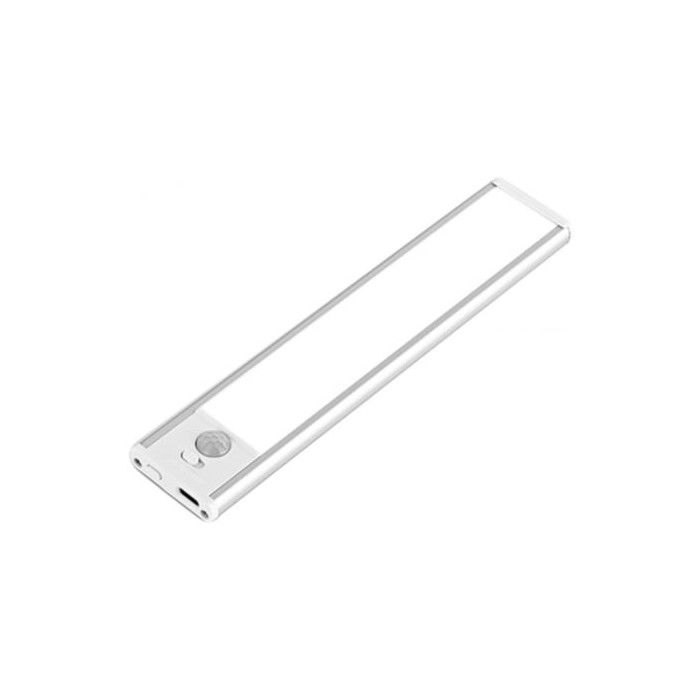 Barra de Luz Magnética con Sensor de Movimiento Muvit iO MIOCAB001/ 3 Modos de Luz/ con Batería/ Blanca | Lámparas