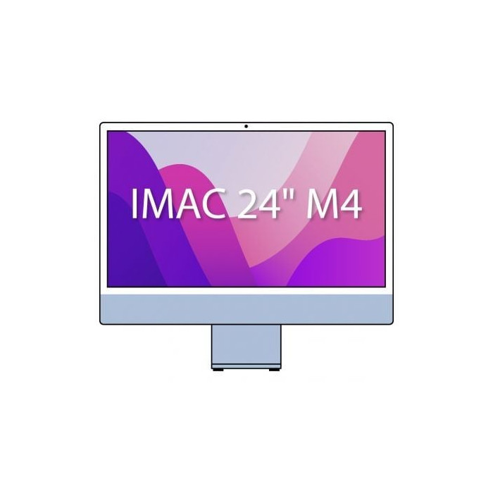 Apple iMac 24' Retina 4,5K / M4 10-Core CPU/ 16Gb/ 256Gb SSD/ 10-Core GPU/ Azul | iMac