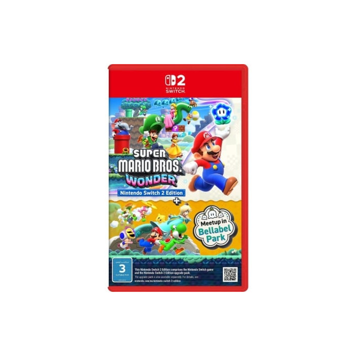 Juego para Consola Nintendo Switch 2 Super Mario Bros. Wonder + Parque Belabel | Nintendo Switch