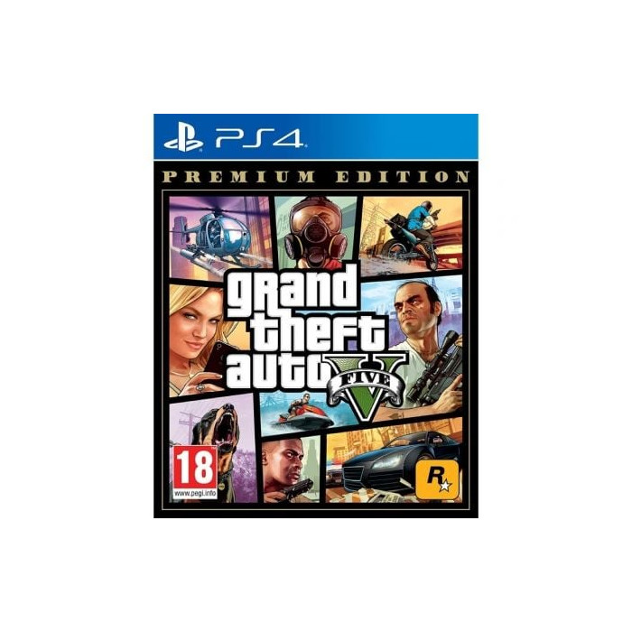 Juego para Consola Sony PS4 Grand Theft Auto V Edición Premium | PlayStation 4