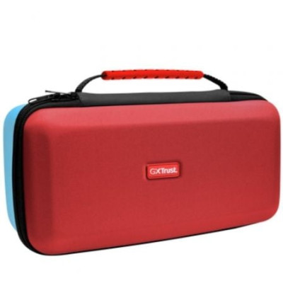 Funda Rígida Trust Gaming GXT 1252RB XL para Nintendo Switch 2/ Rojo y Azul | Nintendo