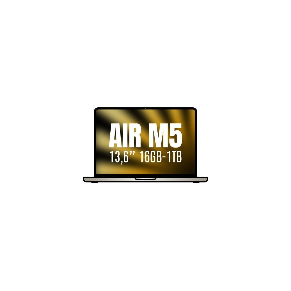 Apple Macbook Air 13,6'/ M5 10-Core CPU/ 16GB/ 1TB SSD/ 10-Core GPU/ Blanco Estrella | MacBook Air