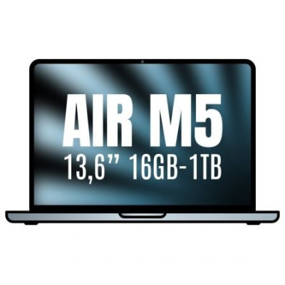 Apple Macbook Air 13,6'/ M5 10-Core CPU/ 16GB/ 1TB SSD/ 10-Core GPU/ Azul | MacBook Air