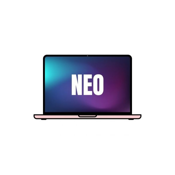 Apple Macbook Neo 13'/ A18 Pro 6-Core CPU/ 8GB/ 512GB SSD/ 5-Core GPU/ Touch-ID/ Rosa nube | MacBook