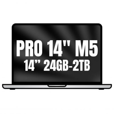 Apple Macbook Pro 14'/ M5 Pro 18-Core CPU/ 24GB/ 2TB SSD/ 20-Core GPU/ Plata | MacBook Pro
