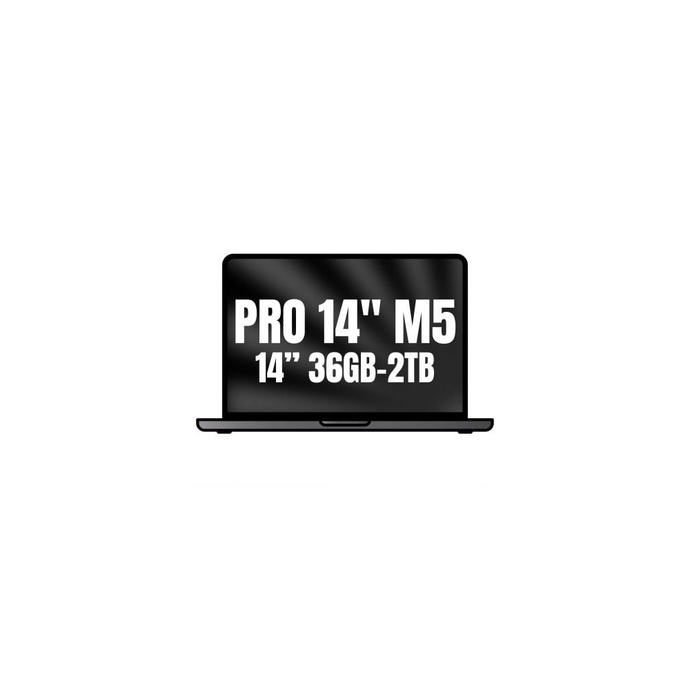 Apple Macbook Pro 14'/ M5 Max 18-Core CPU/ 36GB/ 2TB SSD/ 32-Core GPU/ Negro Espacial | MacBook Pro