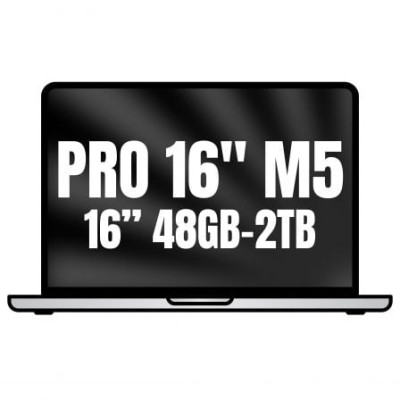 Apple Macbook Pro 16'/ M5 Max 18-Core CPU/ 48GB/ 2TB SSD/ 40-Core GPU/ Plata | MacBook Pro